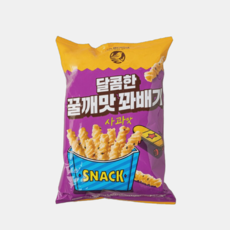 노브랜드 달콤한 꿀깨맛꽈배기 200g 4개 간식 과자세트 양념 소스 조미료