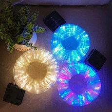 USB LED燈串, 1個, USB管子燈遙控彩色 12米100燈