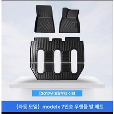 다리보호대 장거리 주행 보호 장착형 레그패드 페달 경량, 기본 모델명/품번, 1개, 자동 버전 오른쪽 조향 7인용 발판