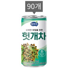 대일음료 업소용 참맑은 헛개차 캔음료, 90개, 175ml