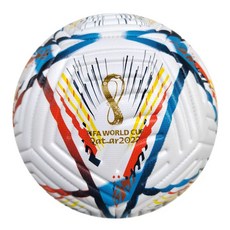 FIFA 世界盃 卡達2022 足球 4號/5號 專業比賽訓練耐磨 PU熱貼合, 1個, 5號22杯【加厚防爆】,只有球