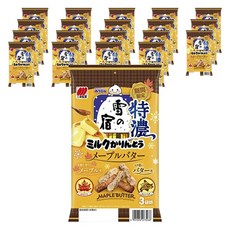 Sanko 三幸製菓 特濃雪之宿楓糖奶油米果條, 20個