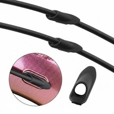 자전거 케이블 루팅 그로밋 프레임 내부 고정 가이드, 1개, 블랙