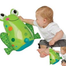 BP 개구리오뚜기 리틀히어로 7개월아기장난감, 장난감 리틀 히어로 개구리 오뚜기, 1