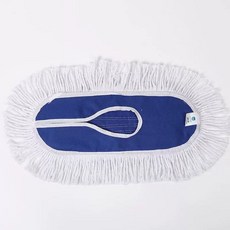 공장 바닥 업소용 밀대걸레 산업용 먼지제거 대형, 1개, P. 교체용 천 40개