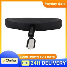 내부 백미러 설치가 간편한 미러 유리 자동차용 자동차, 1개, 1. 검정색