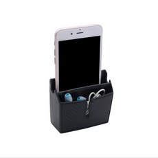 雙層車用手機置物盒 汽車收納盒手機架 車載多功能置物盒, 1個, 小號