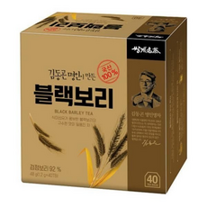 쌍계명차 김동곤 명인이 만든 블랙보리 티백, 1.2g, 40개입, 1개