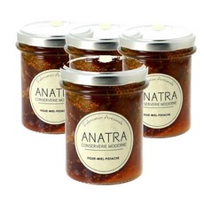 프랑스 아나트라 Anatra Figue miel pistache 무화과 꿀 피스타치오 잼 220g, 4개