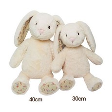 봉제 애착인형 포근한 아이보리 토끼 40cm 아기장난감+노드커머스Shop, 빠른배송