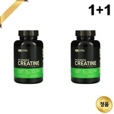 1+1 옵티멈뉴트리션 미세화된 크레아틴 2.5g 100 캡슐 단백질 아미노산 머슬빌더, 100정, 1개