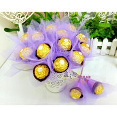 孟之坊婚禮精品舘 金莎花束, 1個