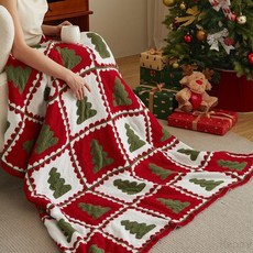 全店促銷 聖誕毛毯節日氛圍感裝飾毯客廳沙發蓋毯紅色牀尾法蘭絨毯子