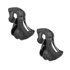 LY 휴대폰 4 손가락 물리 게임 트리거 L1R1 ABS 합금 키 2개, 1개, 3) LY-Transparent Black - Stan, LY-투명 블랙