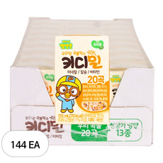 태양생활건강 뽀로로 키디밀 아기두유, 135ml, 144개