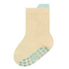 KIDS PARK 素色純棉止滑童襪4雙組 - 寶寶止滑襪/嬰兒襪/純棉襪