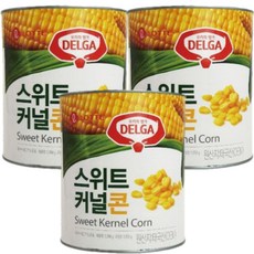 롯데 델가 스위트커널콘 2.95kgX3개 기획 대용량 식자재 옥수수 콘치즈, 2.95kg, 3개