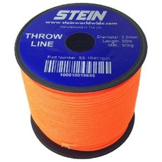 英國STEIN 攀樹拋擲繩 引線繩 投擲繩 牽引繩 2.0mm 50米, 橘色50米