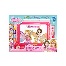 제우스 쥬쥬 엔젤 아트보드 창의력 UP 두뇌발달 EQ가 쑥쑥 어린이 완구, 1개