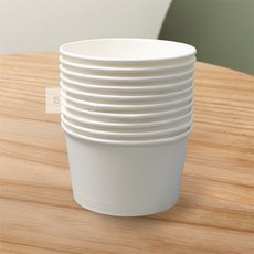 토탈셀링 일회용 종이 그릇 근조용품, 520ml