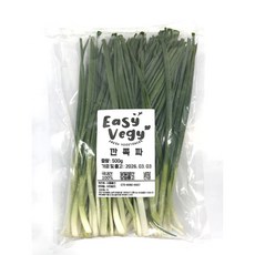 국산 세척 손질 깐쪽파 냉장 진공포장, 1개, 500g