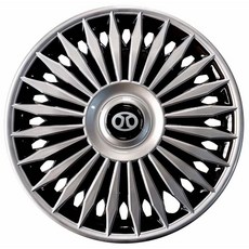 14인치 휠 RS600 루피노 포터2/봉고3 전용 알루미늄 커버 세트, 14인치1011넷레드실버+블랙