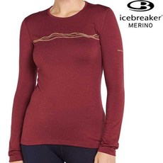 Icebreaker Oasis BF200 女款 美麗諾羊毛圓領長袖上衣