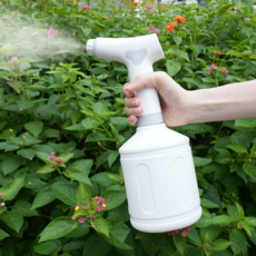 감성 자동 분무지 1L 자동 무선 스프레이 분무기 집안 원예 전동분무기, 4개, 화이트