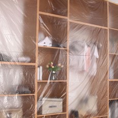 오염방지 비닐커버 비닐덮개 테이프 비닐 3X20m fre+318iD, 스티커형3x20m