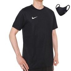 NIKE 刺繡圓領短袖T恤 BV6708-010+口罩