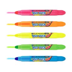 아모스 네오스틱 고체 형광펜 주황, 3개