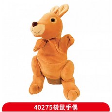 곤충 봉제 손인형 세트 무당벌레 꿀벌 잠자리 거미 아동 선물 29_40275 주머니쥐 손 인형, 1개, 1개