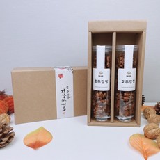 호두정과답례품 호두강정답례품 견과류선물세트 2구, 호두강정+생호두, 1개