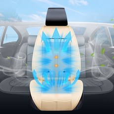 도린 차량용 자동차통풍 냉풍시트 열선 안마 시트 3가지, 도린 온열시트_블랙, 1개