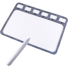 주얼리 공예 비딩 보드 알파벳 스케일 가정용 액세서리 트레이가 있는 튼튼한 펠트 직사각형 비드 매트 2종 세트