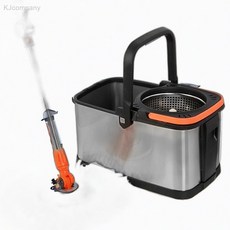 21489 스텐 통돌이 물걸레청소기 360도