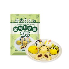 숲속친구들 찐빵 (25g x 20개입), 500g, 2개