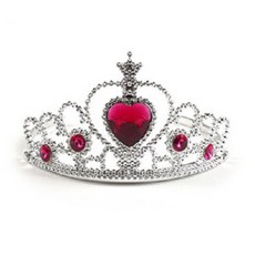 피플스파티 왕비왕관, 핑크, 1개