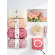 모노카사리 봄 여름 가을 코바늘실 메탈 가방실 뜨개실, 024. 연그레이, 1개