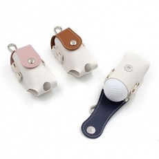 여성골프가방 골프볼 파우치 티 보관 케이스 가방, 연핑크