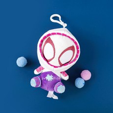 마블 가방고리 12cm-고스트스파이더, 상세페이지 참조