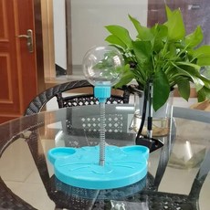 寵物益智漏食球 漏食器 慢食玩具 貓咪狗狗訓練玩具 自嗨漏食玩具 狗漏食器 貓玩具 貓狗通用, 藍色, 1個