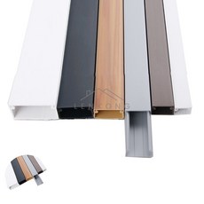삼렌콩 전선몰딩 사각 전선커버 전선보호관 전선몰드, 우드/1호, 1개