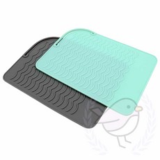 새임 고데기 매트 고데기받침패드, 그레이, 1개