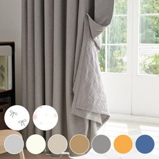 [뷰하우스] (★5일까지만 시즌오프 특가/ 단독 세탁망증정) 스위트코트니 방한 방풍 패딩 암막커튼 대형 225x240cm 거실 창문 커텐