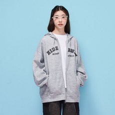 에꼴리에 여자 가을이월 니트라이크 후드집업점퍼 25C5181