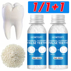 [국내배송] 실리콘 상하 이빨 교정기 셀프 만들기 보장증정, 2박스