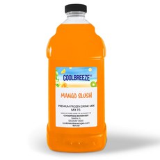 쿨브리즈 베버리지스 바로 사용 가능한 상온 보관 가능한 냉 Coolbreeze Beverages Ready To Use Granita Syrup Frozen Drink Machi, 1.8L