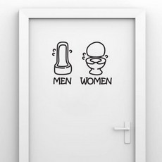 욕실 인테리어 스위치 데코 시트지 재미있는 화장실 문구 포인트 스티커, 상세페이지 참조