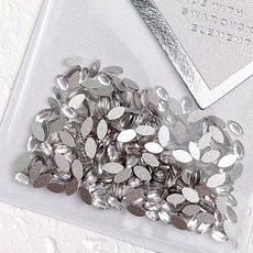 KNP-FST 초미니 크리스탈 평스톤 9종 (택1) / 미니미 미니 팬시 네일 스톤, 1개, 초미니 보트(100입)